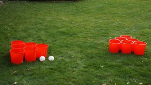 Giant Yard Pong for Homegating