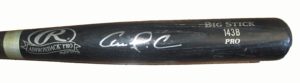 Great MLB Gift - hand-signed bat from a champ