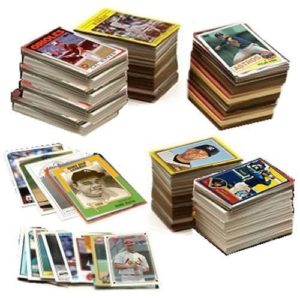 Great MLB Gift - a box of vintage baseball cards