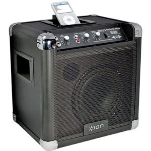 Ion Tailgater AM_FM Portable Speaker with iPod dock