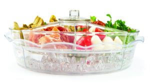 Jumbl appetizer lidded serving tray