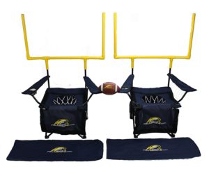 QB54 combo chairs and football toss game