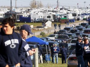 Tailgate parties at Penn State