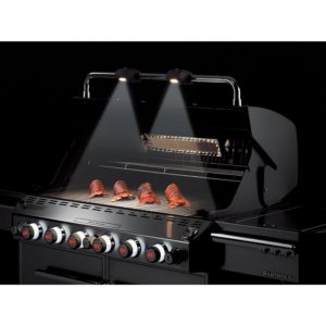 Weber Summit with night lights 