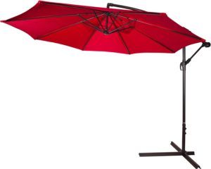 10 ft. cantilevered umbrella for your tailgate party