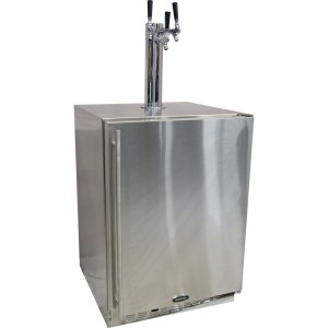 Marvel 60HK Triple Faucet Built-In Outdoor Kegerator