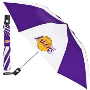 NBA Lakers folding umbrella