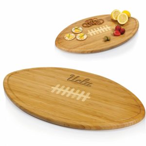 NCAA Accessories - football shaped cheeseboard