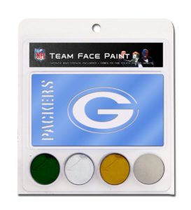 NFL Green Bay Packers Face Paint