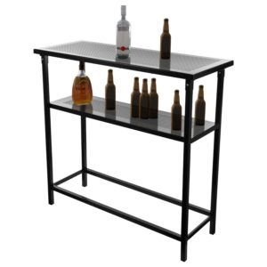 Skeleton of Lakers portable bar