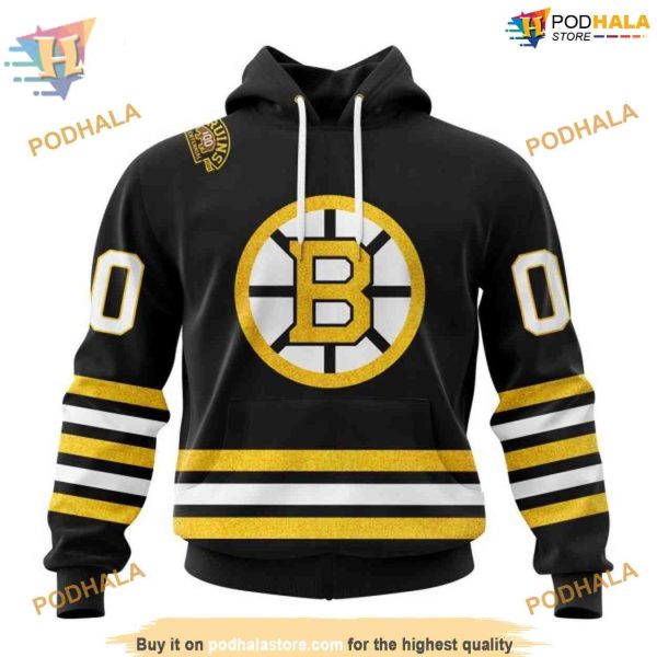 2023-2024 Centennial Home NHL Boston Bruins Hoodie 3D