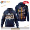 2023 NBA Denver Nuggets Western Conference Finals Champions Blue 3D Hoodie