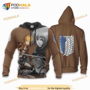 AOT Armin Arlert Attack On Titan Anime Manga 3D Hoodie