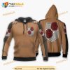 AOT Stationary Guard Attack On Titan Anime Manga 3D Hoodie