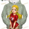 Ahegao The Legend Of Zelda Princess Zelda Inazuma Hd Aop 3D Hoodie