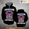 Airborne Veteran Paratrooper All Over Print 3D Hoodie Shirt Sweatshirt