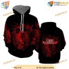 Albania Red All Over Print 3D Hoodie Shirt Sweatshirt