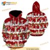 All Cat Breeds Christmas 3D Hoodie Sweatshirt