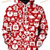 All The Fixins Christmas Snowing 3D Hoodie Sweatshirt