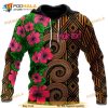 Amazing Polynesian Tribal Pattern Customize 3D Hoodie Sweatshirt