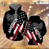 America Grunge Flag All Over Printed 3D Hoodie Sweatshirt