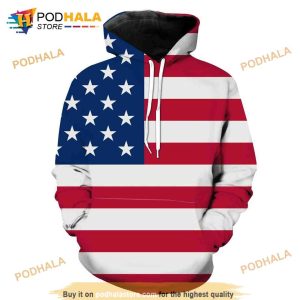 American Flag Epic United States 3D Hoodie Sweatshirt