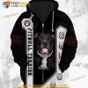 American Pitbull Terrier Dog 3D Hoodie Sweatshirt