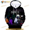 Among Us Game For Boys All Over Print 6 3D Hoodie Sweatshirt