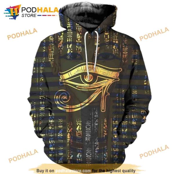 Ancient Egypt Aop Unisex 3D Hoodie Sweatshirt