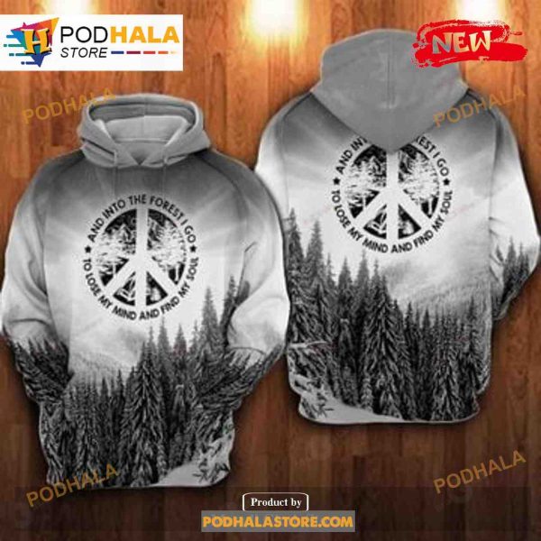 And Into The Forest I Go To Lose My Mind Camping Shirt Sweatshirt 3D Hoodie