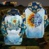 And Into the Forest I Go Car Sunflower Hoodie 3D