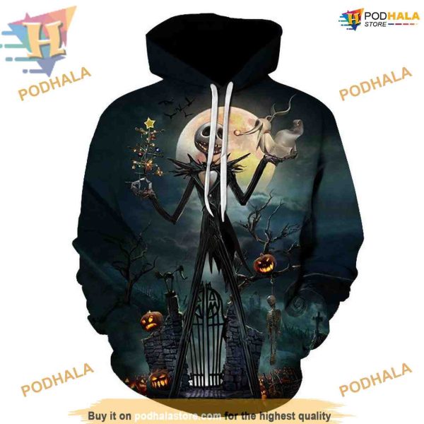 Anime Jack 3D Nightmare Hoodie