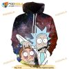 Anime Rick And Morty 3D Hoodie Sweatshirt