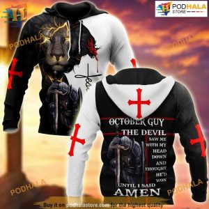 April Guy Until I Said Amen All Over Printed 3D Hoodie Sweatshirt