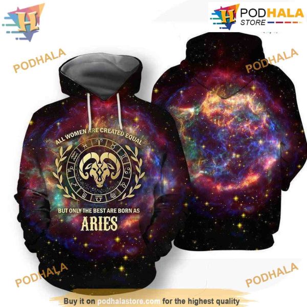 Aries All Over Print 3D Hoodie Shirt Sweatshirt