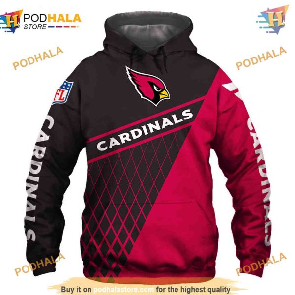 Arizona Cardinals 3D Hoodie Cheap Sweatshirt