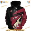 Arizona Coyotes Hooded Long Sleeve 3D Hoodie