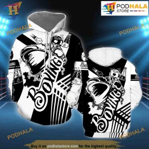 Art Boxing All Over Print 3D Hoodie Shirt Sweatshirt