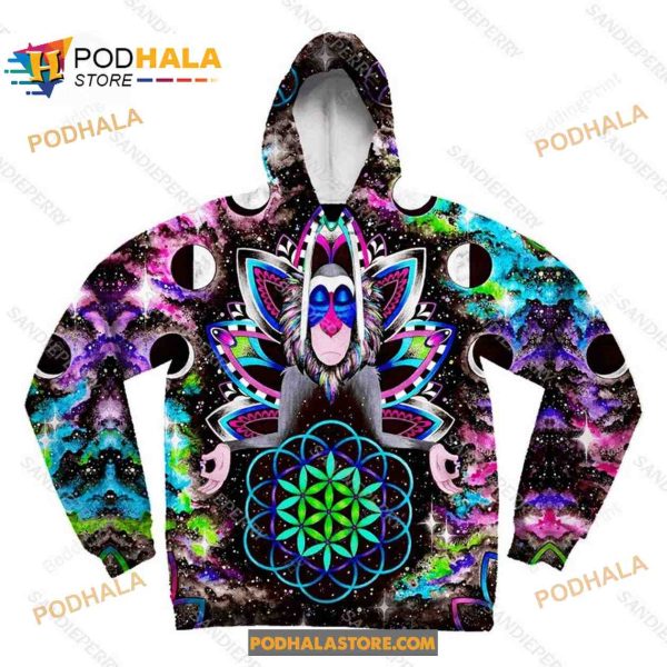 Astral Rafiki Monkey Unisex Sweatshirt 3D Hoodie