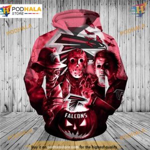 Atlanta Falcons 3D Hoodie