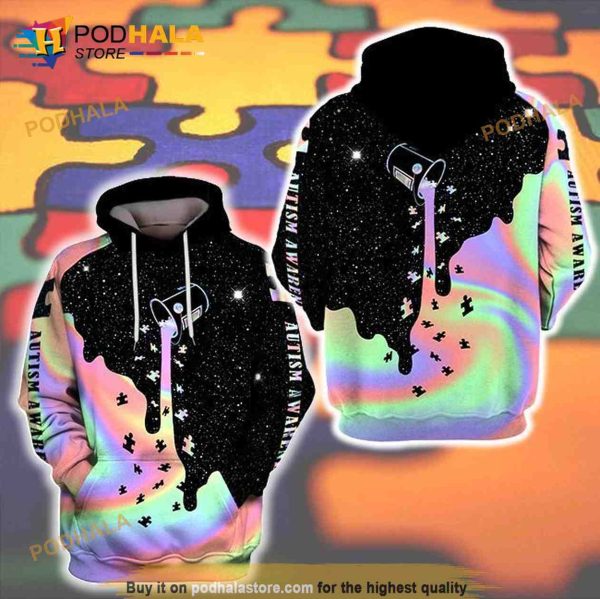 Autism Awareness 3D Hoodie