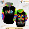 Autism Awareness Choose Kindness All Over Print 3D Hoodie Shirt Sweatshirt