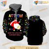 Autism Awareness Seeing The World From A Different Angle Christmas All Over Print 3D Hoodie