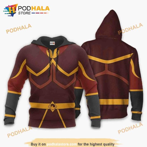 Avatar The Last Airbender Azula 3D Hoodie