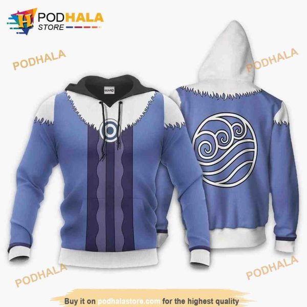 Avatar The Last Airbender Katara 3D Hoodie