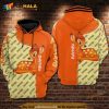 Bambi Disney Orange Over Print 3D Hoodie