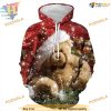 Bear Graphic 3D Christmas Hoodie