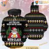 Beer And Santa 3D Hoodie Christmas