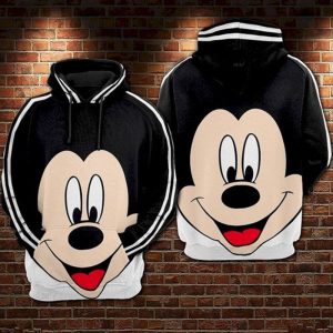 Big Minnie Mouse 3D Hoodie Sweatshirt