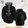 Black Cat All Over Printed 3D Hoodie Sweatshirt